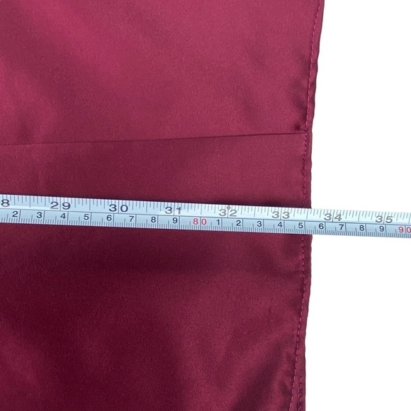 David’s Bridal cocktail dress wedding party event guest attire formal 8 wine - Picture 14 of 14